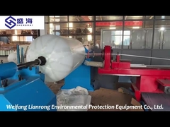 عازل المياه الصلبة PE غطاء FRP خزان لتبادل الأيونات والكربون المنشط